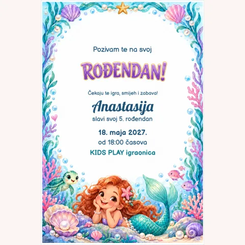Pozivnica · Mala sirena