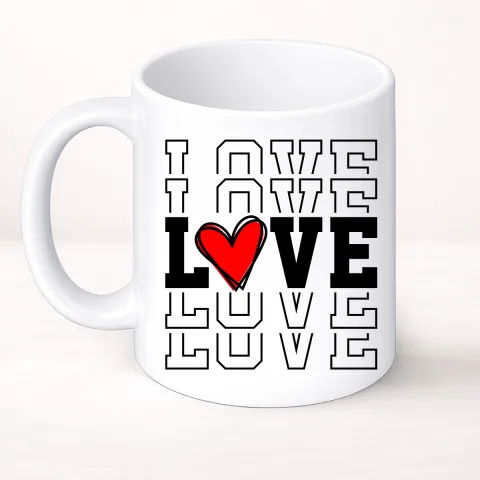 Love - Šolja Classic – proizvod sa printom