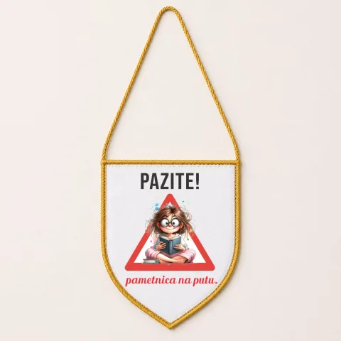 Pazite pametnica na putu - Zastavica