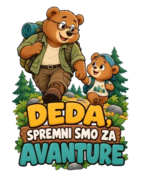 Deda, spremni smo za avanture na proizvodu