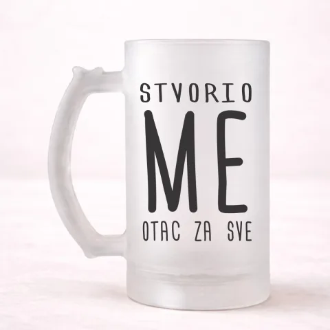 Stvorio me otac za sve - Krigla