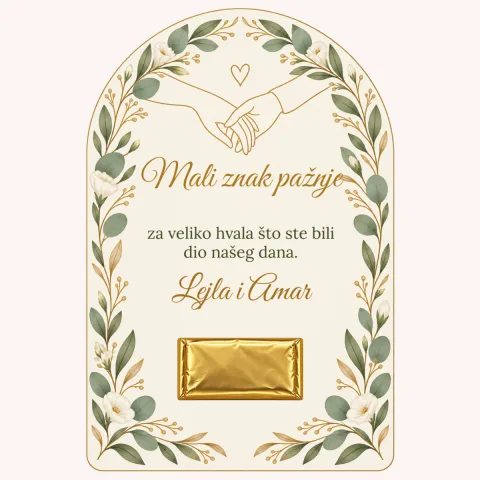 Zahvalnica · Samo ljubav