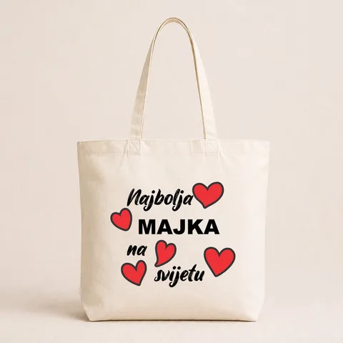 Najbolja majka na svijetu - Pamučni ceger