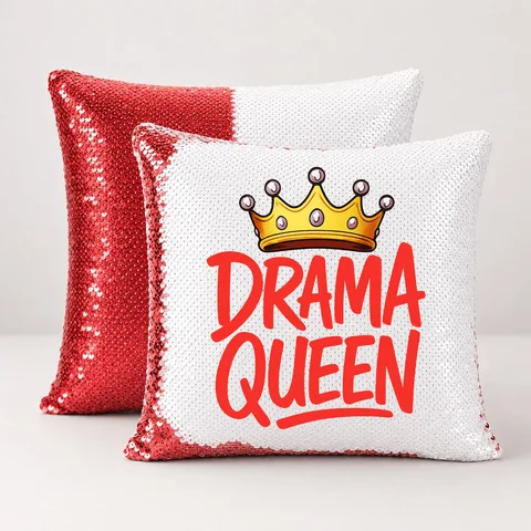 Drama qeen - Jastuk magični – izdelek sa printom