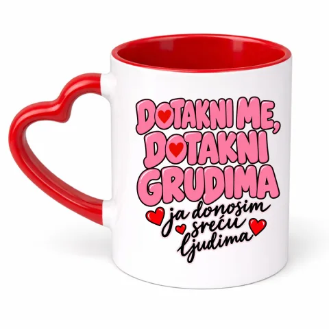 Dotakni me dotakni grudima 2 - Šolja Srce