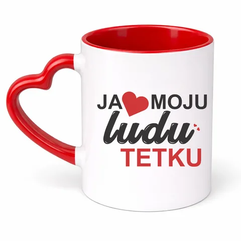 Ja volim moju ludu tetku - Šolja Srce