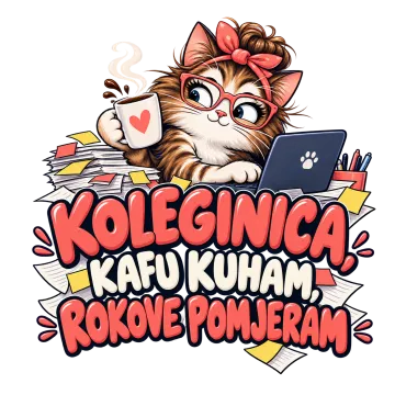 Koleginica, kafu kuham, rokove pomjeram na izdeleku