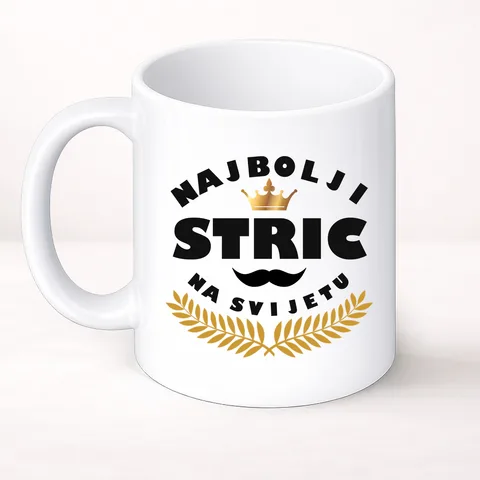 Najbolji stric na svijetu - Šolja Classic – izdelek sa printom