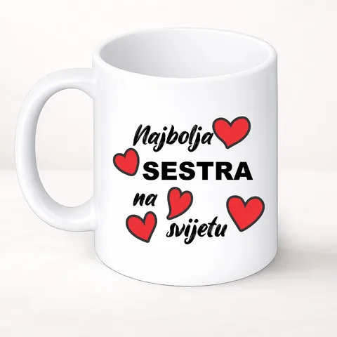 Najbolja sestra na svijetu 2 - Šolja Classic