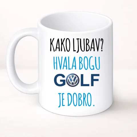 Kako ljubav? Hvala bogu GOLF je dobro #2 - Šolja Classic