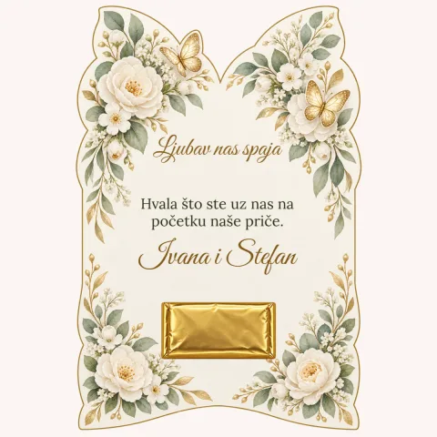 Zahvalnica · Zlatni leptiri