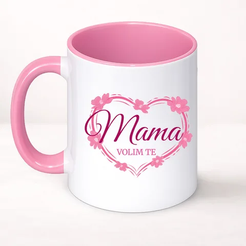 Mama volim te! - Šolja Classic – proizvod sa printom