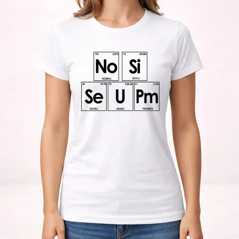 No Si Se U Pm - Majica - Ženska