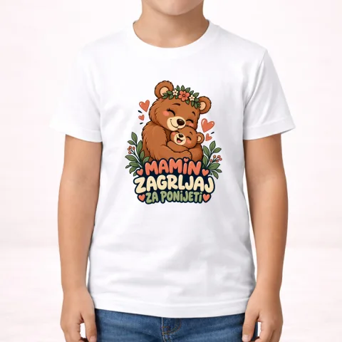 Mamin zagrljaj za ponijeti - Majica - Dječija