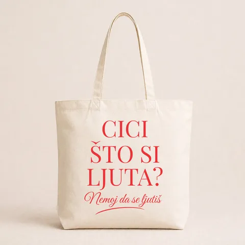 Cici što si ljuta? - Pamučni ceger