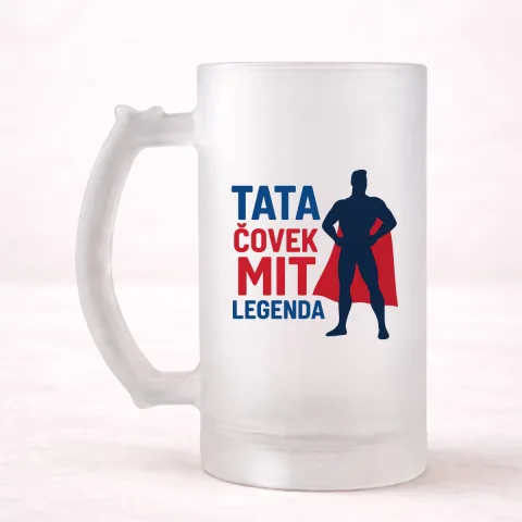 Tata covek mit legenda - Krigla – proizvod sa printom