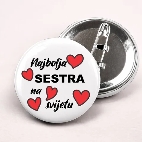 Najbolja sestra na svijetu 2 - Bedževi