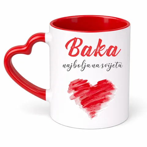 Baka najbolja na svijetu - Šolja Srce