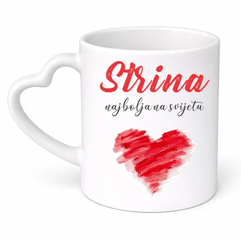 Strina najbolja na svijetu - Šolja srce