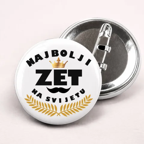 Najbolji zet na svijetu - Bedževi