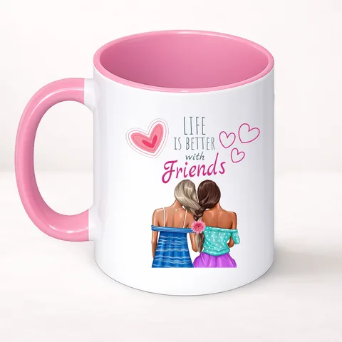 Life is better with Friends - Šolja Classic
