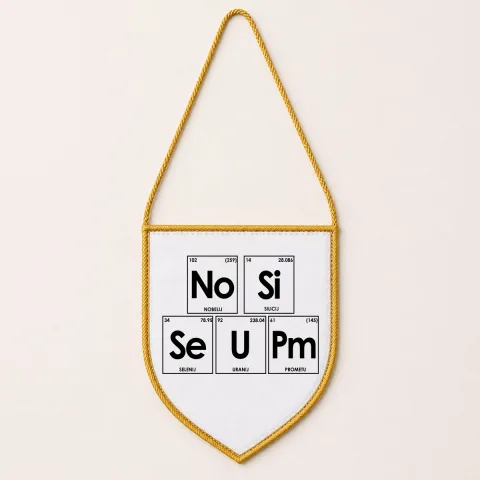 No Si Se U Pm - Zastavica
