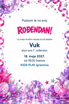 Pozivnica · Disco zvjezdice na izdeleku