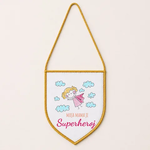 Moja mama je superheroj - Zastavica