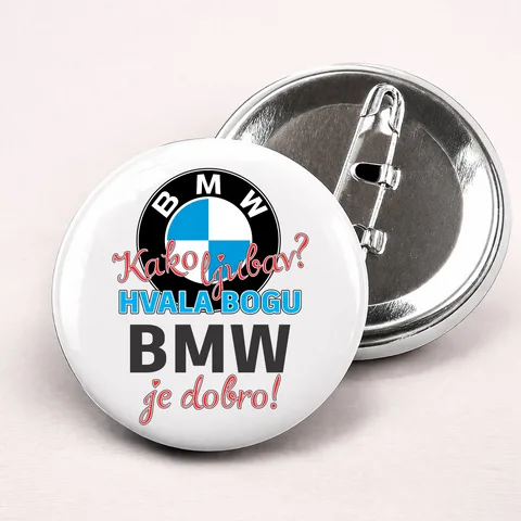 Kako ljubav Hvala bogu BMW je dobro - Bedževi