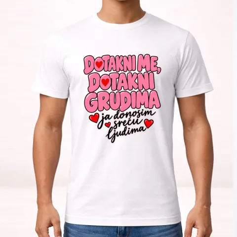 Dotakni me dotakni grudima 2 - Majica – izdelek sa printom