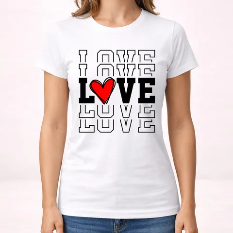 Love - Majica - Ženska