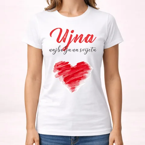 Ujna najbolja na svijetu - Majica - Ženska