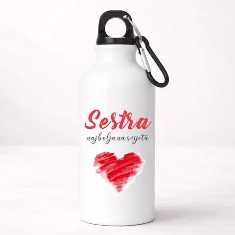 Sestra najbolja na svijetu - Aluminijumska boca