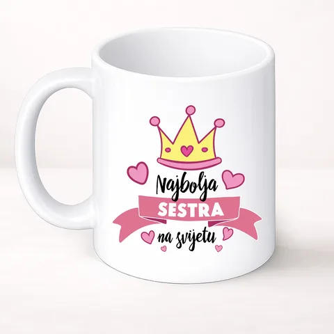 Najbolja sestra na svijetu - Šolja Classic