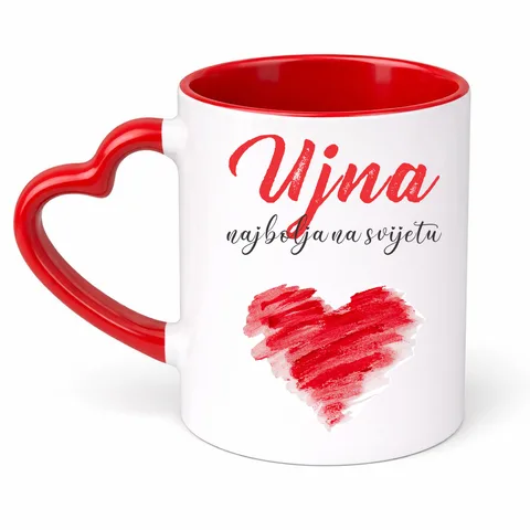 Ujna najbolja na svijetu - Šolja Srce