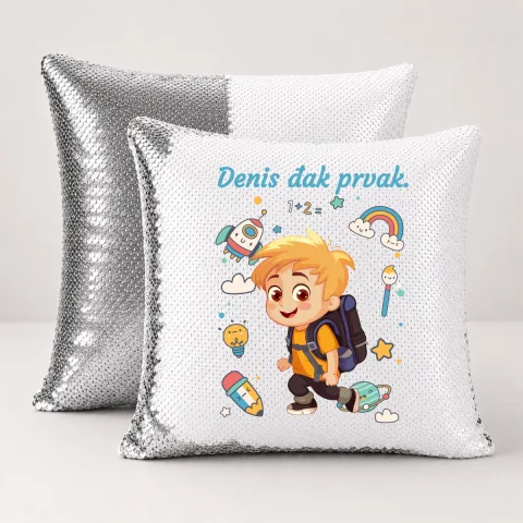 Đak prvak #2 - Jastuk magični – proizvod sa printom