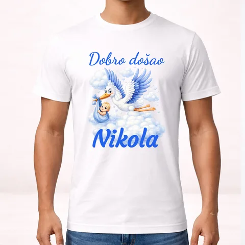Dobro došla - dječak - Majica