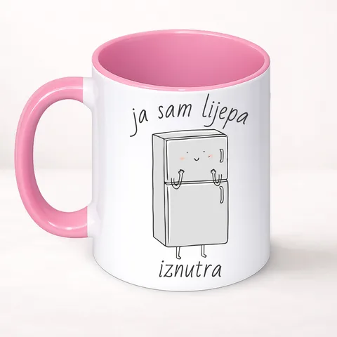Ja sam lijepa iznutra - Šolja Classic