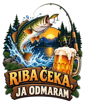 Riba čeka, ja odmaram na proizvodu