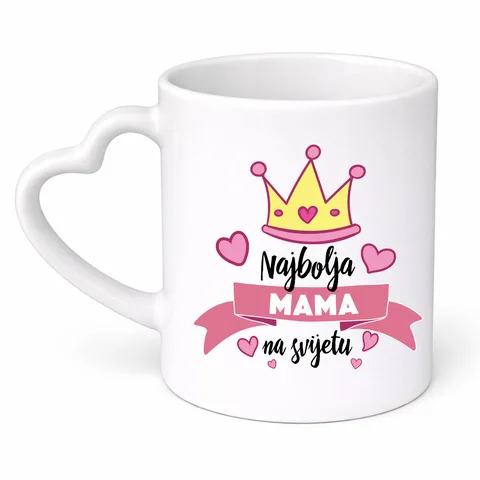 Najbolja mama na svijetu - Šolja srce