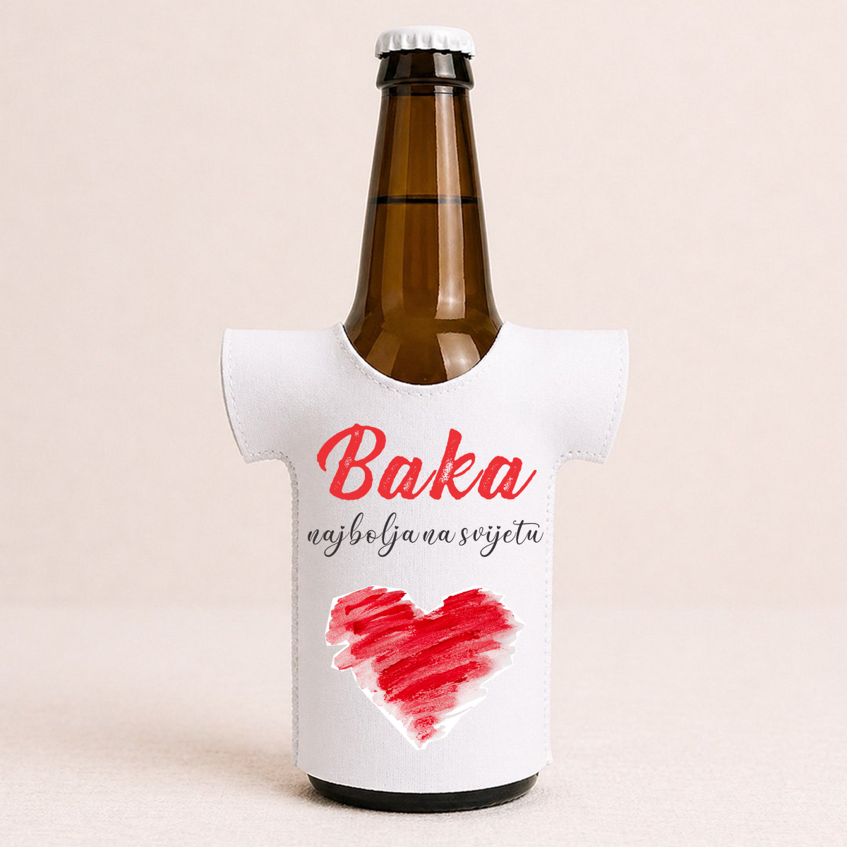 Baka najbolja na svijetu - Majica za flaše – prikaz proizvoda