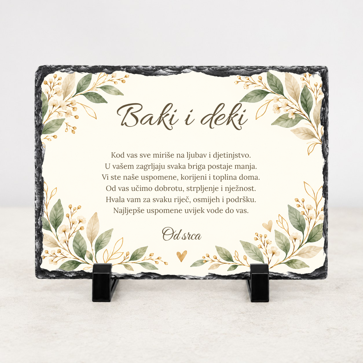 Baki i deki · Foto kamen – vodoravno – prikaz proizvoda