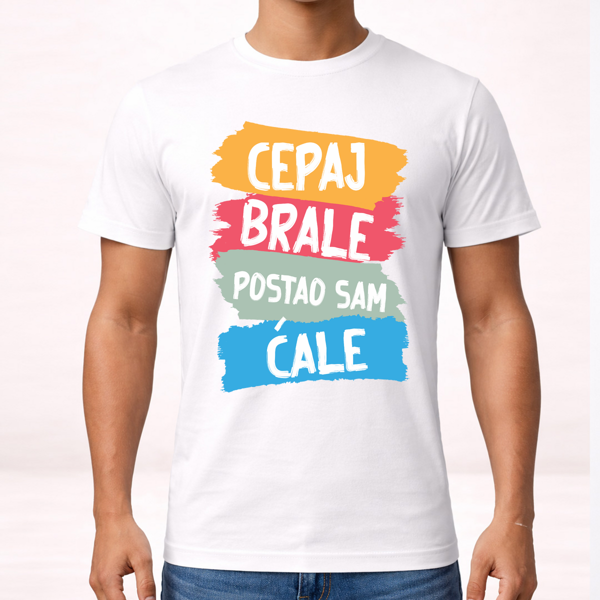 Cepaj brale postao sam ćale 2 - Majica – prikaz izdelka