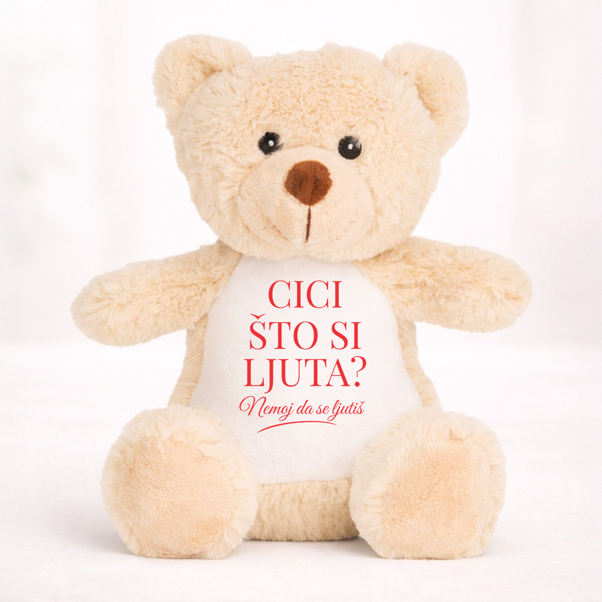 Cici što si ljuta? - Plišana igračka - Medo – prikaz proizvoda