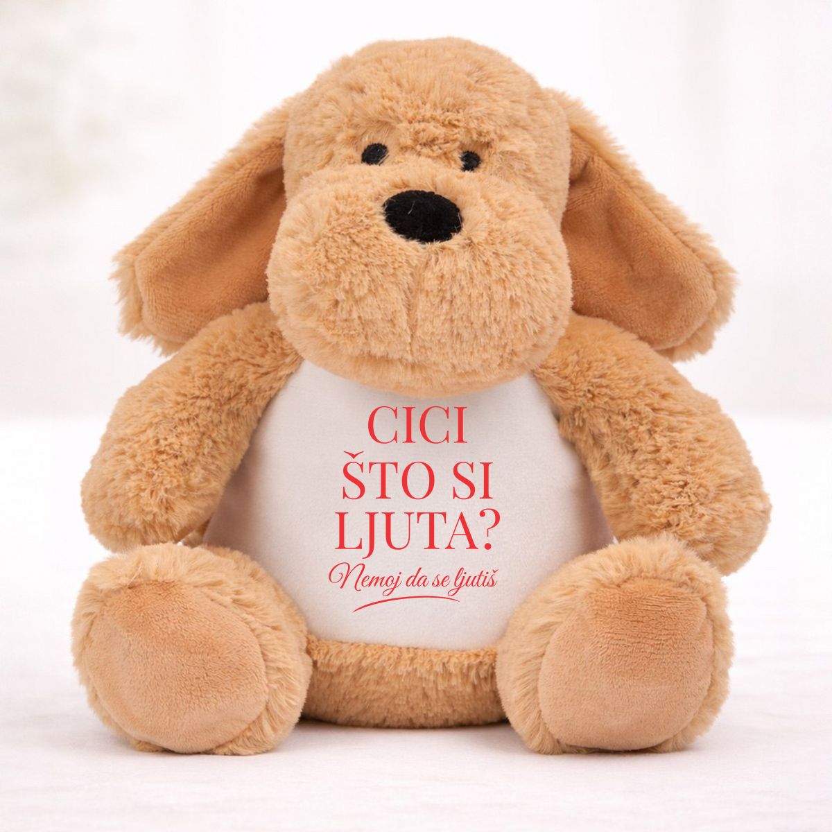 Cici što si ljuta? - Plišana igračka - Pas – prikaz proizvoda