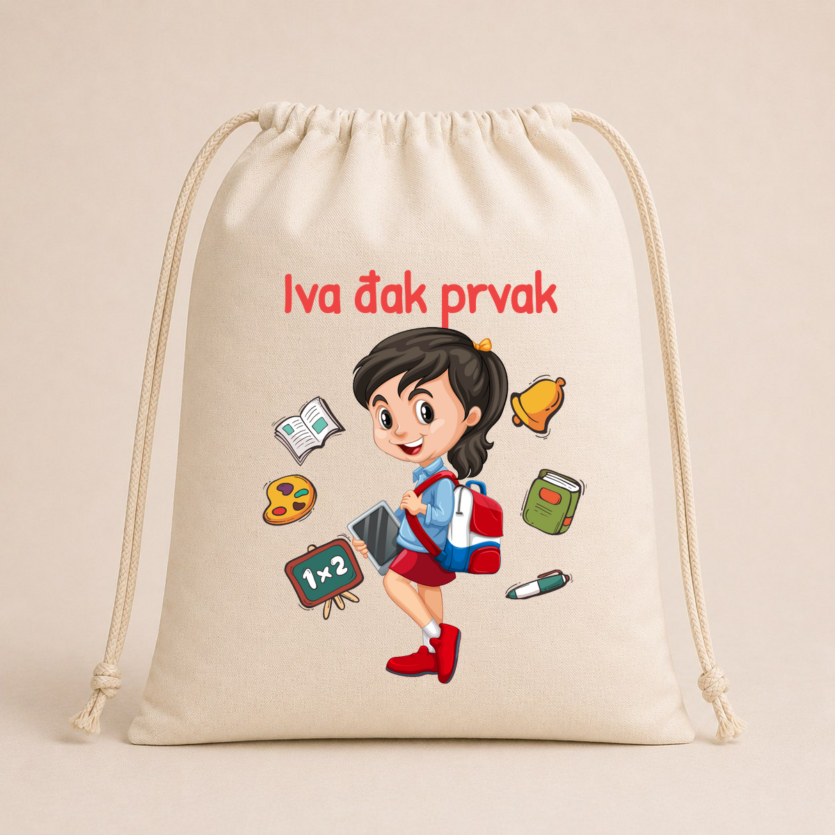 Đak prvak #5 - Pamučna vreća – prikaz proizvoda