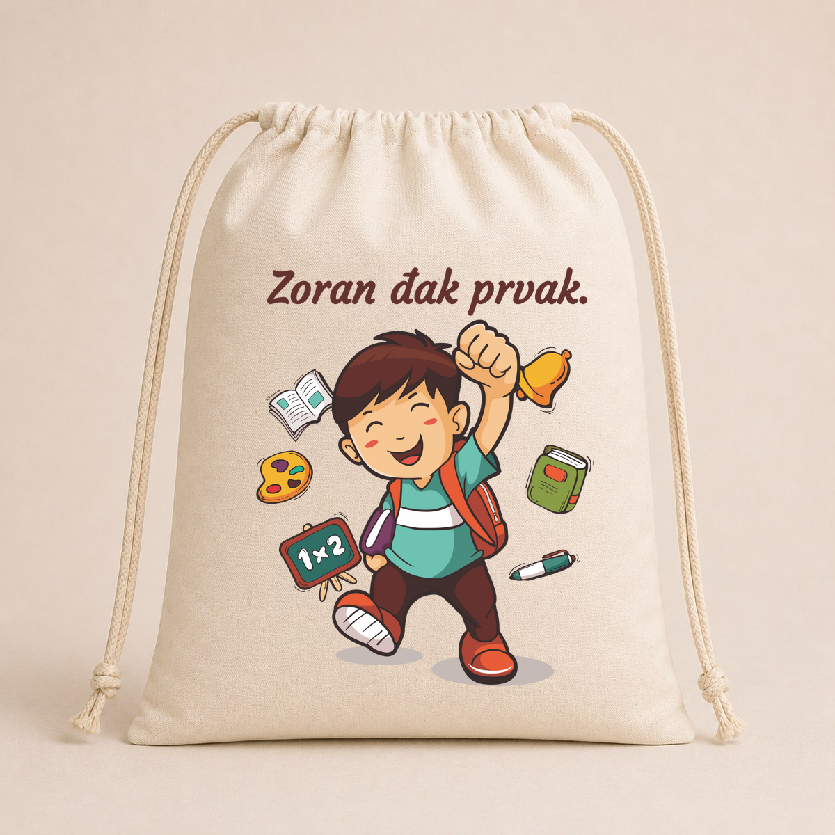 Đak prvak #6 - Pamučna vreća – prikaz proizvoda