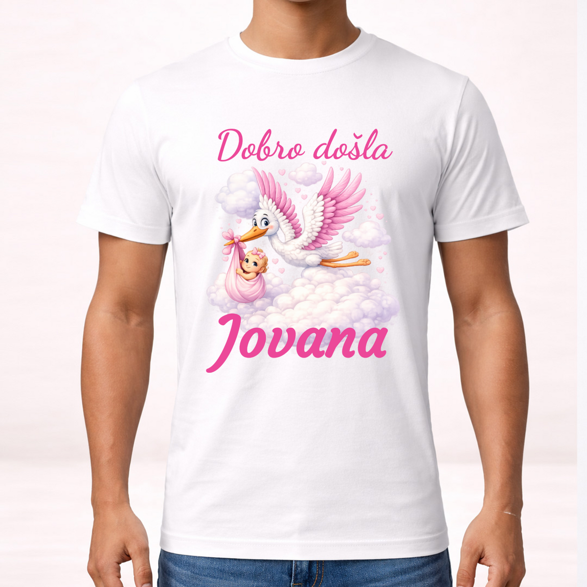 Dobro došla - djevojčica - Majica – prikaz izdelka
