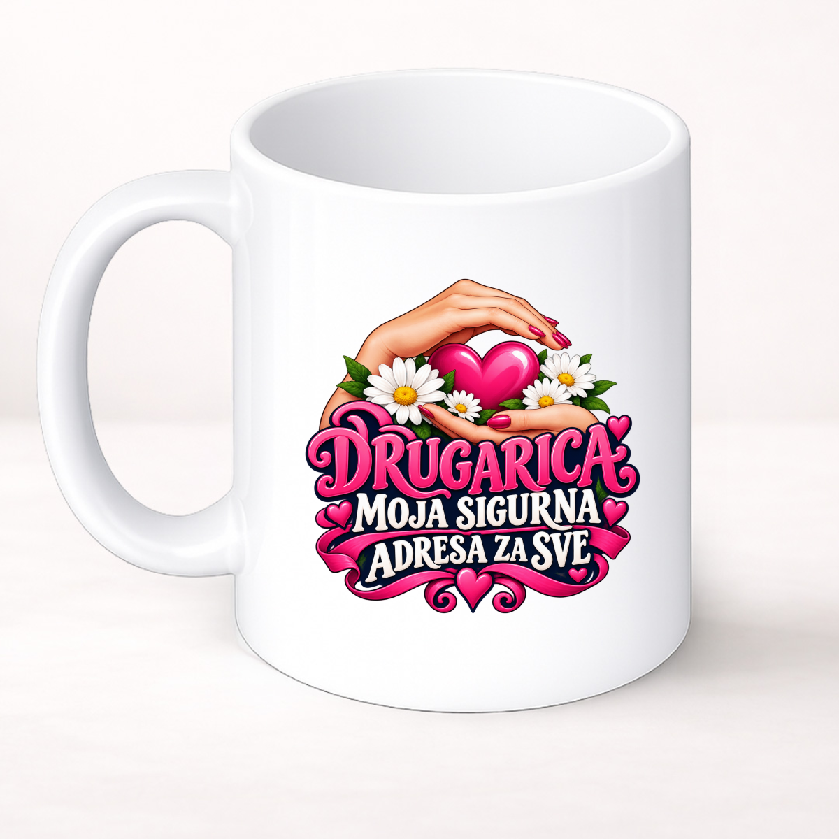 Drugarica, moja sigurna adresa za sve - Šolja Classic – prikaz proizvoda