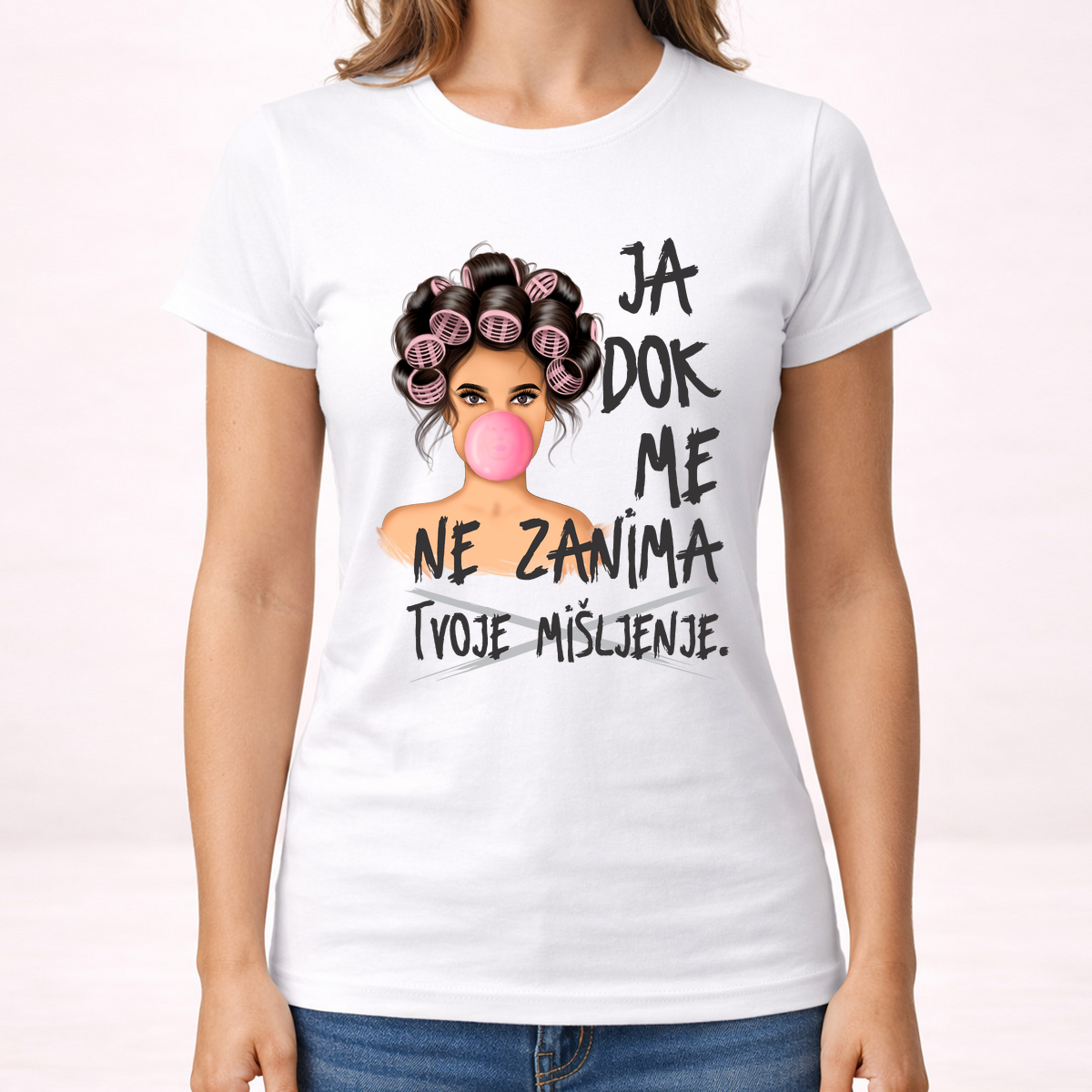 Ja dok me zanima tvoje mišljenje 2 - Majica - Ženska – prikaz izdelka
